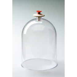 Κώδων κενού σε μεταλλική βάση με αντλία